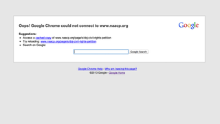 Traffic On A Petition To Prosecute Zimmerman Crashed The NAACP's Site